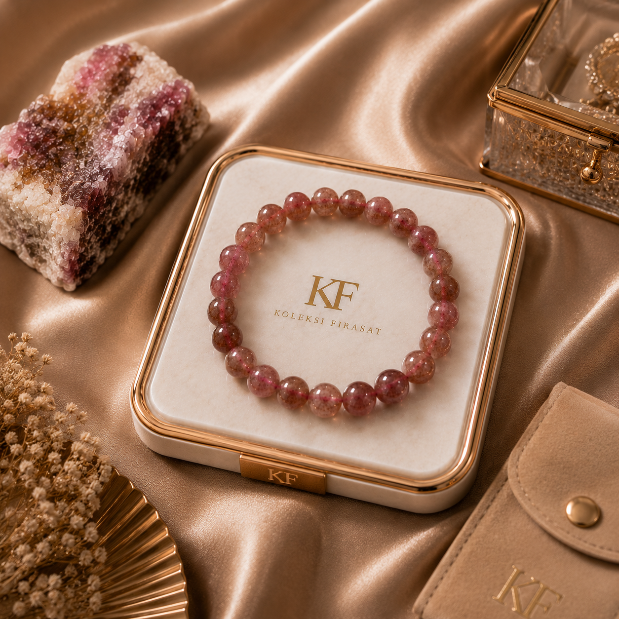 MERAH SAGA Lepidocrocite Quartz