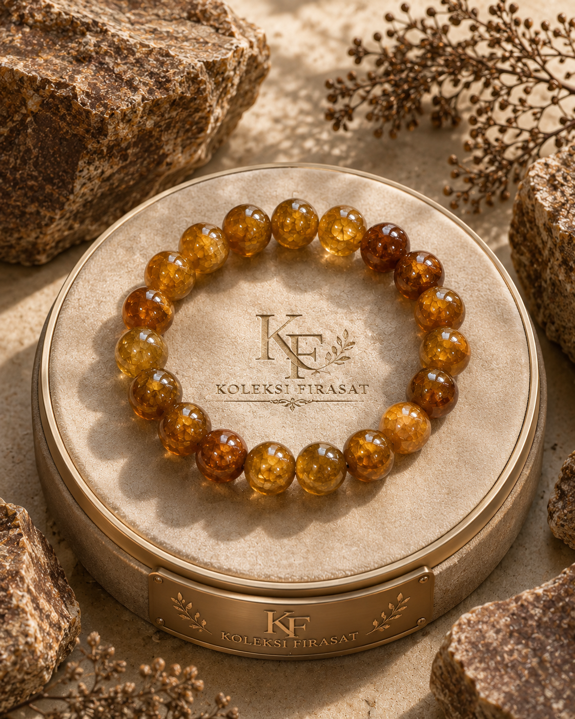 NAGA PEMBAWA HARTA Baltic Amber Dragon Vein Grade A
